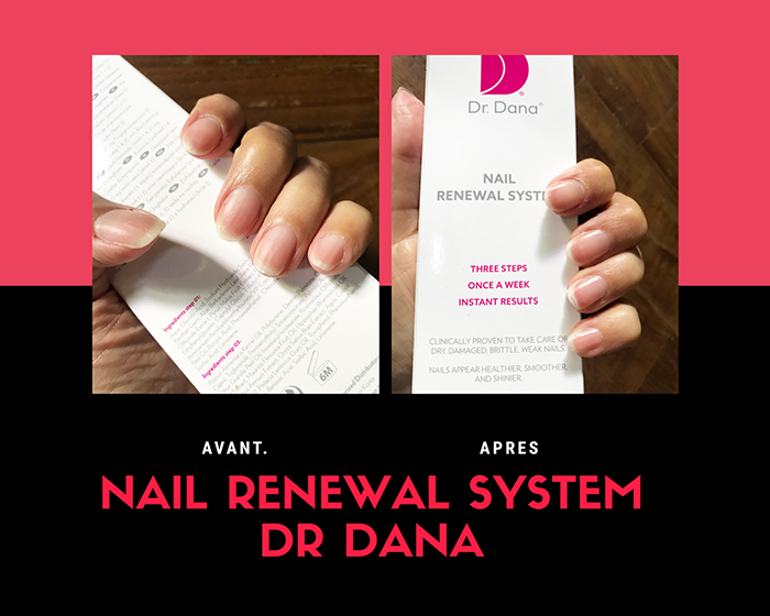 kit ongles Dr Dana Nail Renewal System NuSkin avis blog bullesdetestschezflorette